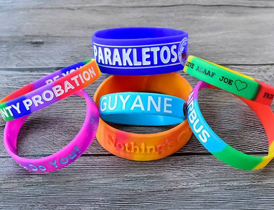 Rubber deals wristband manufacturer